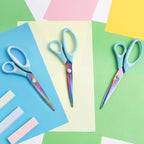 Zicolu 8.5" Scissors All Purpose, Titanium Coating Sharp Blade, Soft - Image 9