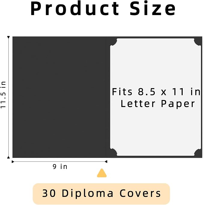 HAUTOCO 30 Pcs Certificate Holders, Graduation - Image 2