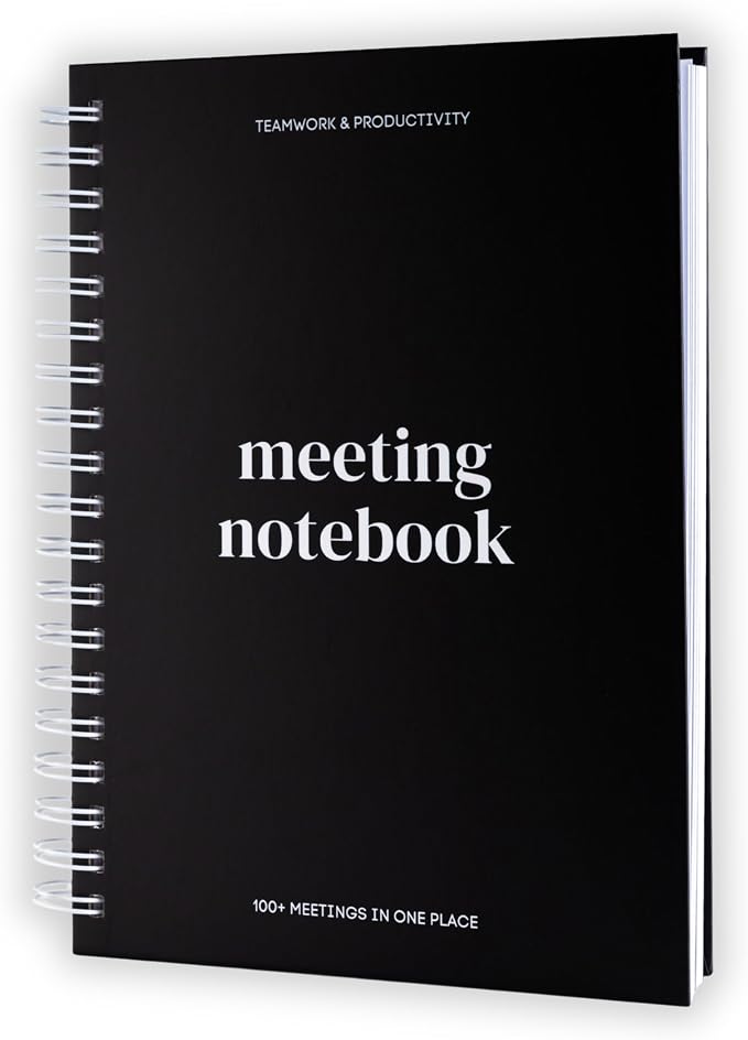 Lamare Meeting Notebook for Work Organization – Perfect Work Notebook for Note by Lamare