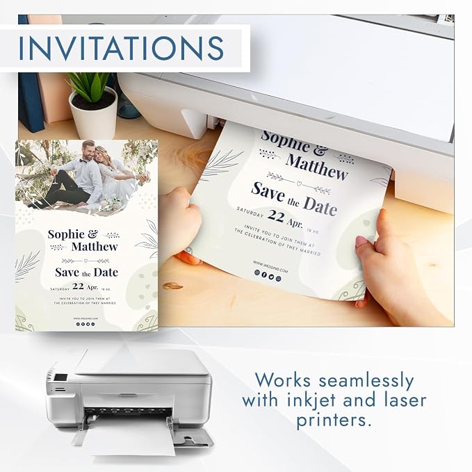 MOS White Legal Cardstock Paper 8.5 x 14 Inch — Heavyweight 250 GSM Cover Stock - Image 5