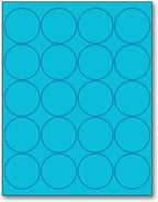 NextDayLabels - 8-1/2 x 11 Neon Color High Light Fluorescent Labels by NextDayLabels