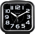 Tinload 5.5" Large Analog Alarm Clock Silent Non Ticking, Gentle Wake, Beep by Tinload