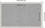 Amanti Art Silver Framed Magnetic Board 26x42 Large Vision Board - Image 4