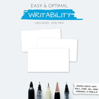 Home Advantage 4x6 Blank Index Cards - Image 7