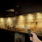 Onumii Puck Lights with Remote Battery Operated ED Under Cabinet Lighting - Image 4