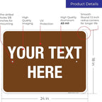 Custom Sign, Personalized Metal Signs, Customize - Image 3