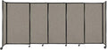 Versare Straightwall Sliding Portable Wall Partition | Freestanding Office by VERSARE