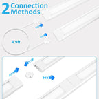 maylit Under Cabinet Lighting Plug in, Renter Friendly Lamp, Wired Indoor Lights - Image 5