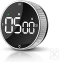 Rechargeable Magnetic Kitchen Timer, LED Countdown/Up Timer, Supports USB-C by TLTWHS%7CHomeHelpers