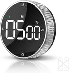 Rechargeable Magnetic Kitchen Timer, LED Countdown/Up Timer, Supports USB-C by TLTWHS%7CHomeHelpers
