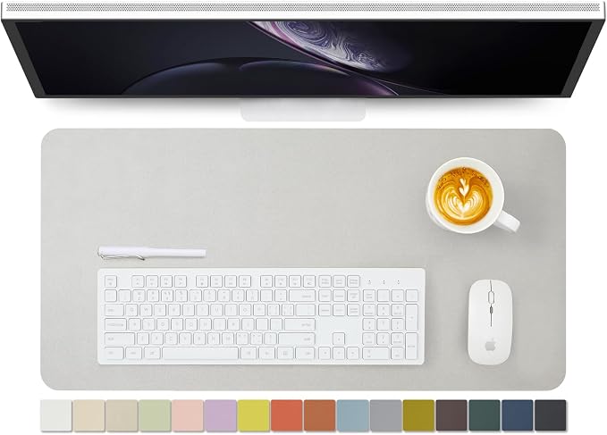 Leather Desk Mat by HOMIEAZICOZI