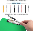 2 PCS Green Plastic Clipboard - Image 2