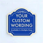 Custom Decorative Outdoor Metal Sign by SpeedyOrders