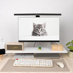 ROCDEER Bamboo Monitor Stand Riser - Image 9