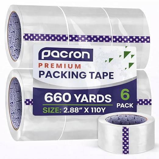 Clear Packing Tape by Pacron