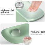 TECKNET Gel Mouse Pad with Wrist Rest, 3 in 1 Keyboard Wrist Rest - Image 3
