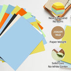 30 Sheets Navy Blue Cardstock 8.5'' x 11'', 250gsm/90lb Heavyweight Cover - Image 3