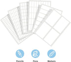 1723 Pieces Matte Labels Sticker Removable Rectangular Labels Writable Blank - Image 4