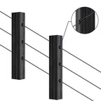 RiaYer 20 Pack 45 Degree Angle Protective Sleeves, T316 Marine Grade Cable - Image 3
