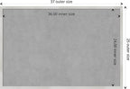 Amanti Art Silver Framed Magnetic Board 25x37 Large Vision Board - Image 4