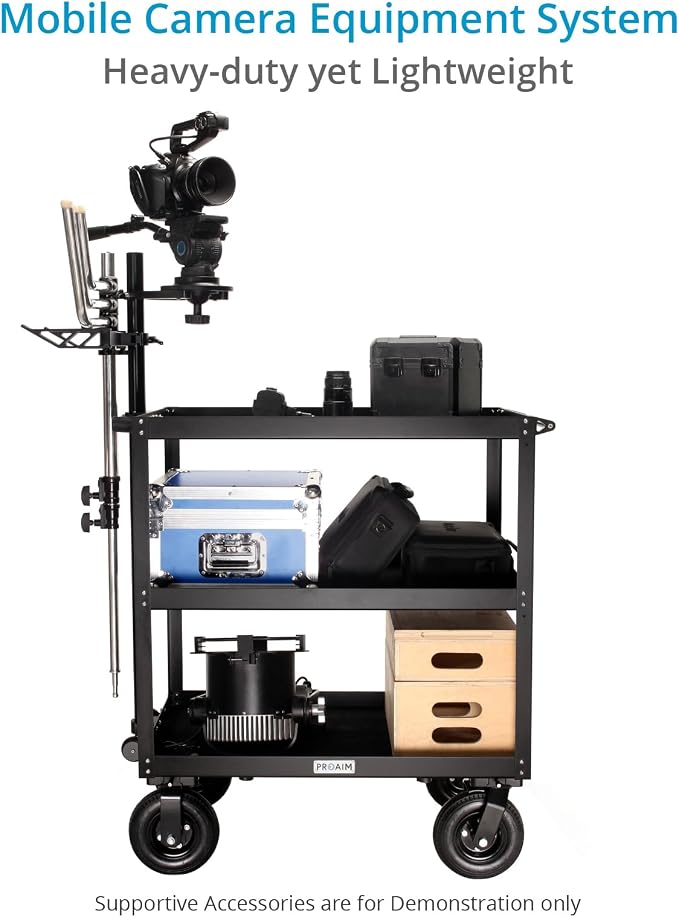 PROAIM Bowado 36" Video Camera Production Cart - Image 3