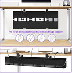 Under Desk Cable Management Tray 36" - Image 4