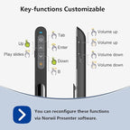 Norwii N76 Rechargeable Presentation clicker, Long Range Presentation Remote - Image 5