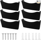 Colarr 6 Pcs Expandable Pocket Wall File Set Plastic Wall Mountable Space by Colarr