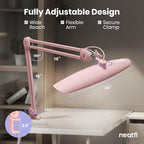 Neatfi XL 2, 200 Lumens LED Task Lamp, 24W Super Bright Desk Lamp, 4 Level - Image 7