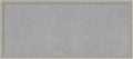 Amanti Art Grey Framed Magnetic Board 22x50 Oversize Vision Board by AmantiArt