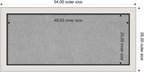 Amanti Art Silver Framed Magnetic Board 26x54 Oversize Vision Board - Image 2