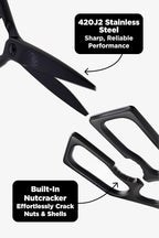 Dalstrong Japanese Stainless Steel Ambidextrous Kitchen Scissors - Image 9