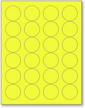 NextDayLabels - 8-1/2 x 11 Neon Color High Light Fluorescent Labels by NextDayLabels