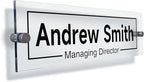 Personalized Office Wall Name Plate Sign Custom Door Name Plate Office Gifts by Unknown