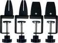 Jhanw 4-Pack Adjustable Aluminum Desk Clamps by Jhanw