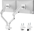 monTEK Dual Monitor Arm, Mechanical Spring Monitor Arm by monTEK
