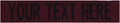 Custom Uniform Name Tapes Solid Colors. Made in The U.S.A. Ships Under 24 by NORTHERNSAFARI