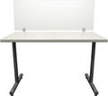 OBEX Frosted Acrylic Desk Mounted Privacy Panel by OBEX