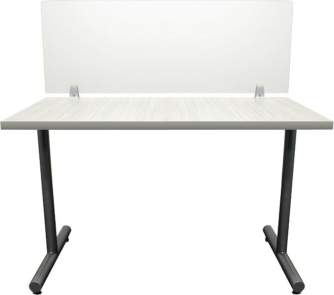 OBEX Frosted Acrylic Desk Mounted Privacy Panel by OBEX