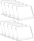 10 Pack Acrylic Mini Chalkboard Signs by AITEE