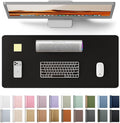 YSAGi Leather Office Desk Pad Protector, Large Mouse Pad, PU Leather, Laptop by YSAGi