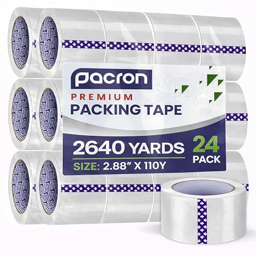 Clear Packing Tape by Pacron