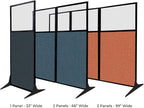 Versare Workstation Partition | Portable Wall Divider | Modern Office Cubicle | - Image 5