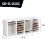 Safco Literature Organizer, 36 Compartments, Office and Classroom Mailbox - Image 6