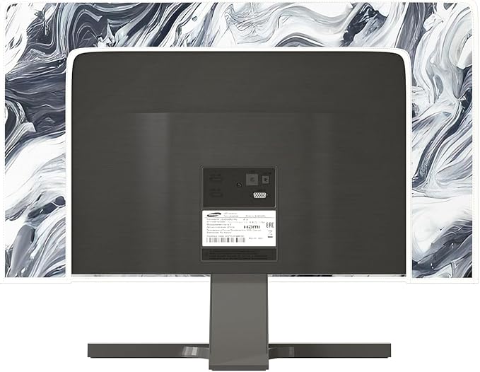 Baocicco Abstract Gray Marble Waterproof 58, 60 Inch Television Cover - Image 5