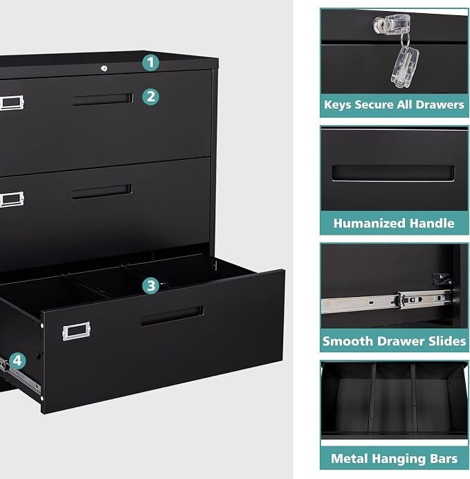 MIIIKO Lateral File Cabinet - Image 5