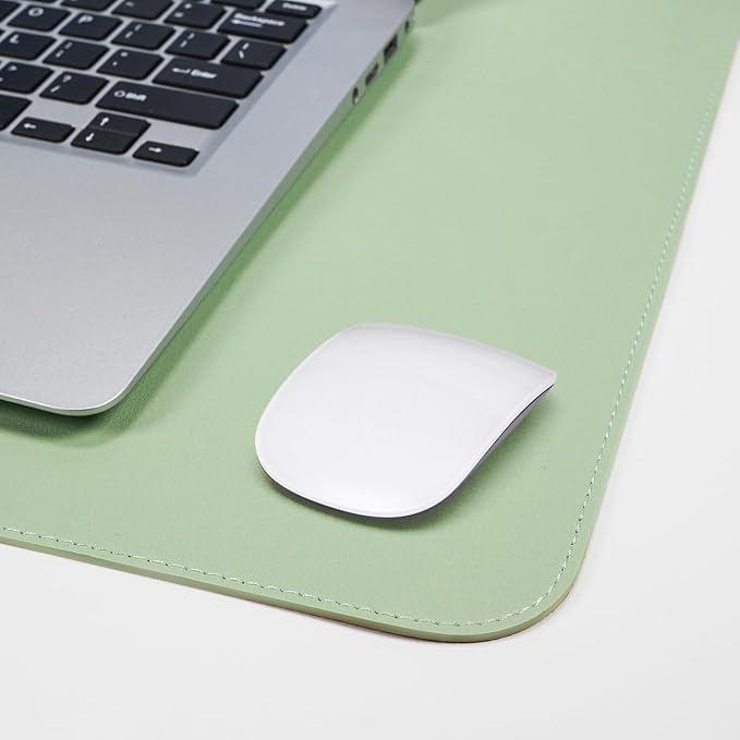 Leather Desk pad Protector, Large Desk mat - Image 5