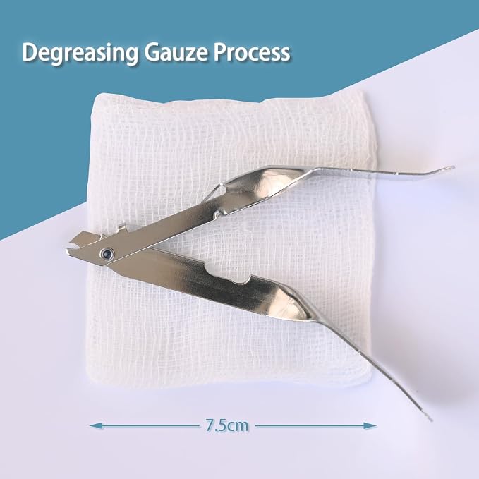 Skin Staple Removal Kit, Includes Staple Remover and Gauze Sponge - Image 5