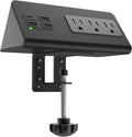 Nightstand Edge Mount Power Strip by Emerising