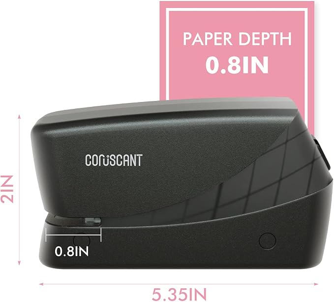 Coruscant Electric Stapler, Heavy Duty Desktop Stapler, Includes 2000 Staples - Image 2